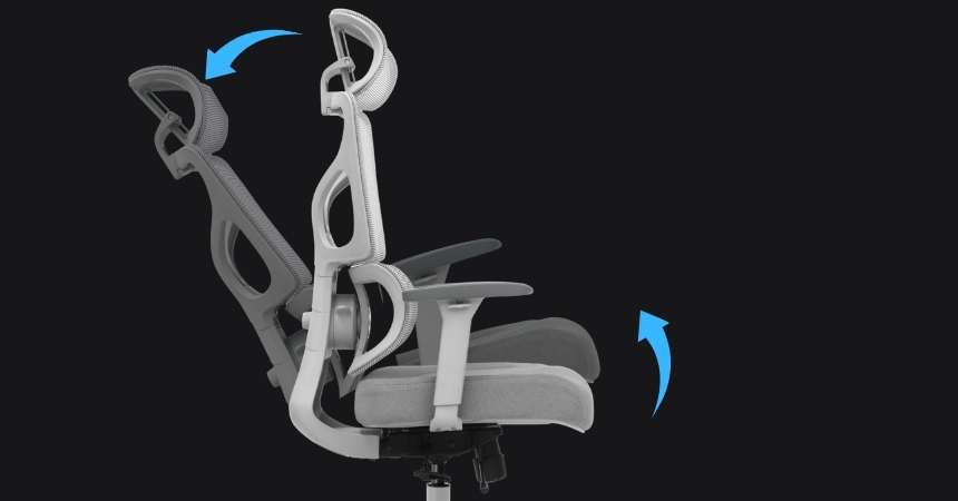 Synchroniczny mechanizm odchylania fotela ERGONAUT BIONIC